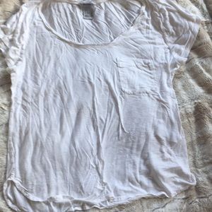White H&M top
